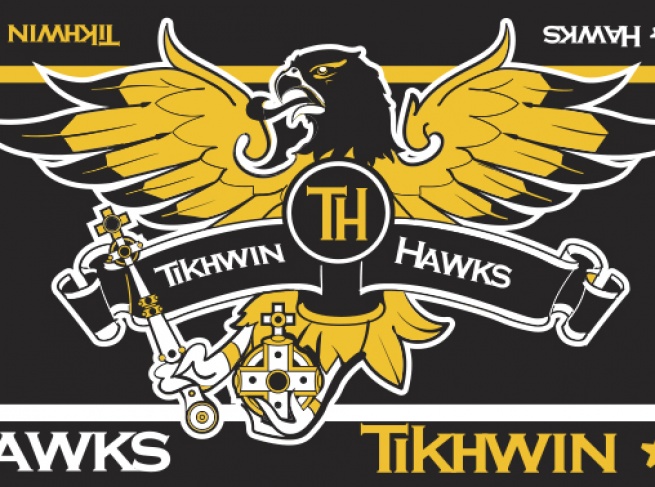 Логотип "Тихвинские Ястребы"