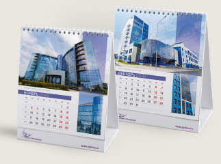 Настольный календарь 2025 для ОЭЗ «Санкт‑Петербург» 