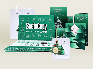 Календарь и новогодняя продукция для Светогорского ЦБК