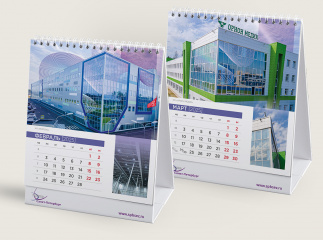 Настольный календарь 2025 для ОЭЗ «Санкт‑Петербург» 