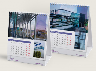 Настольный календарь 2025 для ОЭЗ «Санкт‑Петербург» 