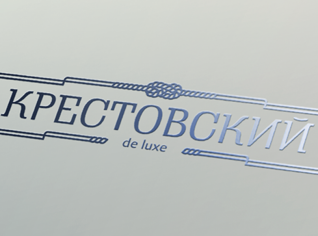 Логотип "Крестовский De Luxe"